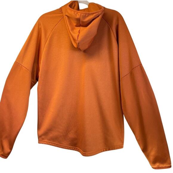 Longhorn Apparel Unisex Orange M Logo Sweater Hoodie Pouch Pocket - Picture 3 of 10